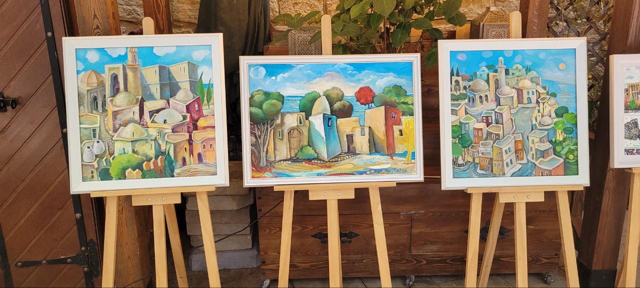 Tahir Şıxəliyevin rəsm əsərləri sərgilənib